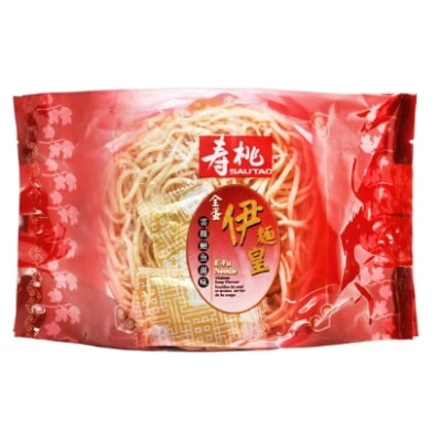 [壽桃牌] E-Fu Noodles Abalone Soup Flavour 全蛋伊麵皇(雲腿鮑魚湯味)　１食パック インスタント袋麺 160G×5パック （香港版）