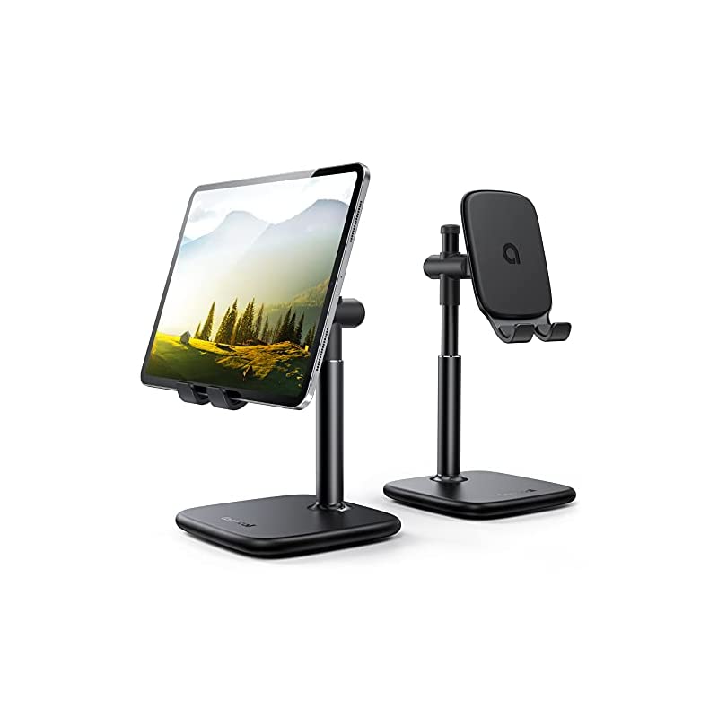 タブレット スタンド 高さ調整 ホルダー 角度調整可能 卓上縦置き,置き台,デスク台,両手解放