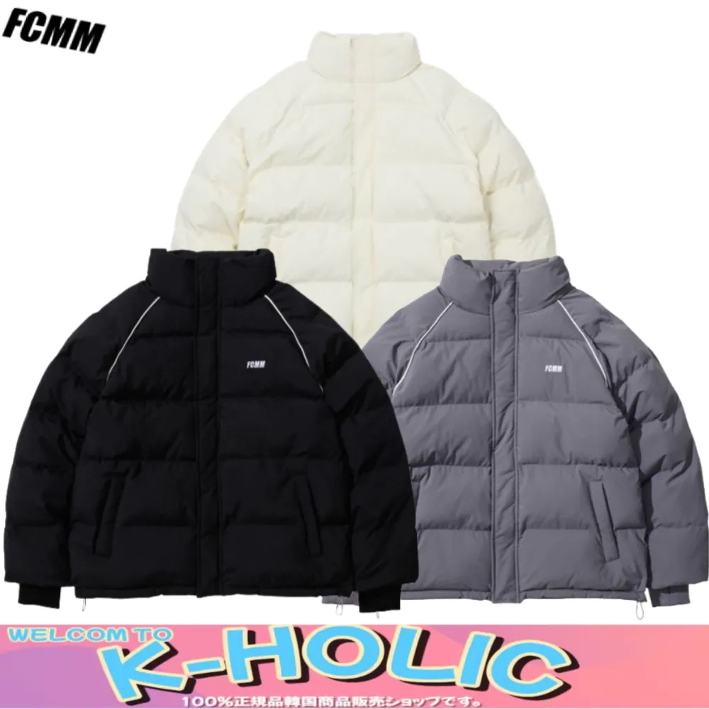 [IVE レイ NCT DREAM 着用] CLUB PIPING SHORT PADDING JUMPER SynCloud / 韓国 アイドル ダウンジャケット 大きいサイズ レディース