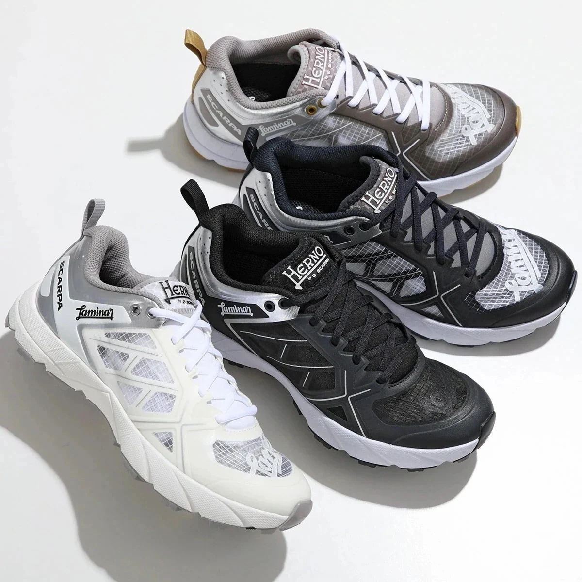 HERNO Laminar by SCARPA ヘルノ ラミナー スカルパ スニーカー SH002DL SHOE1 レディース ローカット レースアップ vib