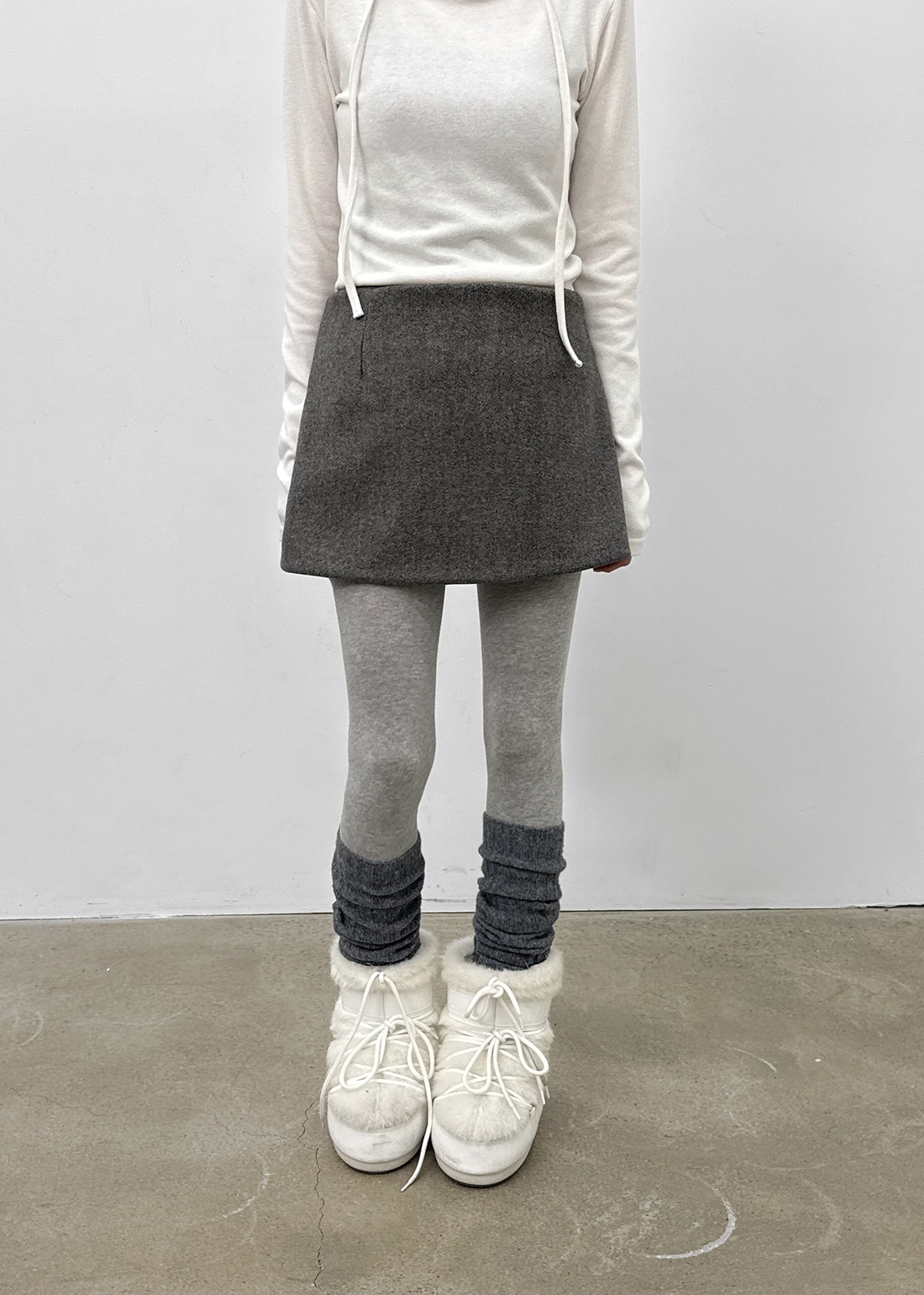 ポレントウールミニスカート 4,473円