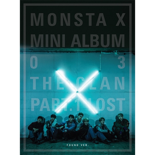 [未開封新品] MONSTA X MONSTA Xミニ3集 THE CLAN 2.5 PART.1 LOST (FOUND Ver.) ポンドバージョン