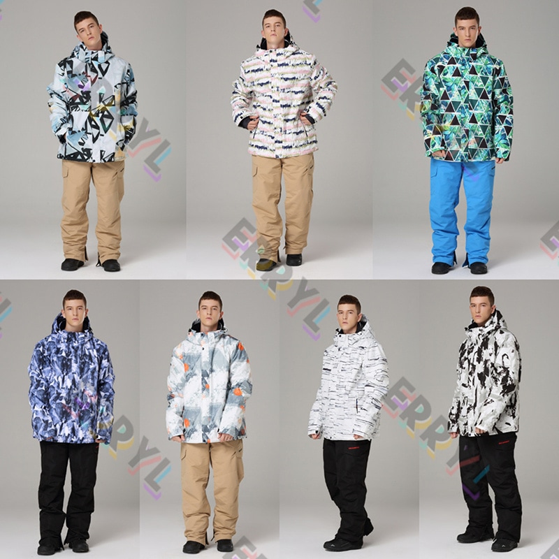 [3日内急速出荷]ウィンタースポーツ スノーボードウェア スキーウェア スノボウェア スキー 上下セット 防水防風保温通気スキーウェア