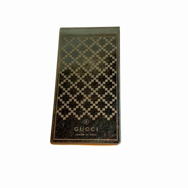 グッチ GUCCI ディアマンテ シルバー 財布 マネークリップ メンズ【中古】 6,248円