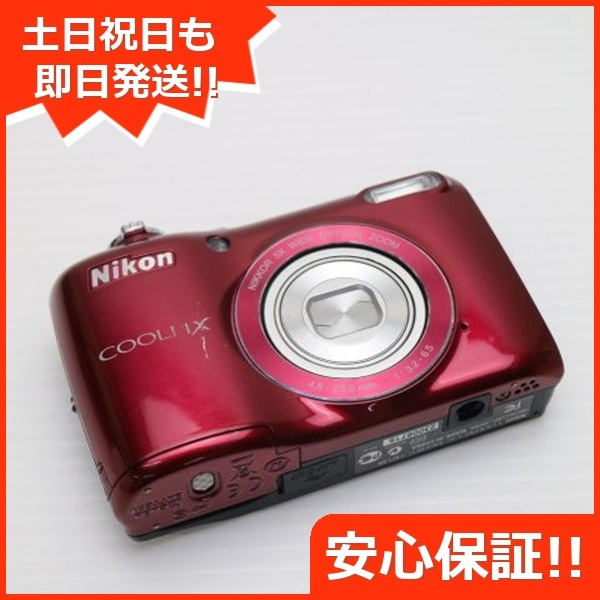 美品 COOLPIX L26 レッド デジカメ Nikon 288
