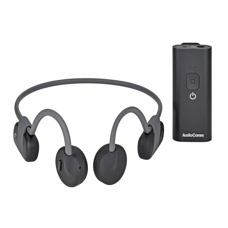 オーム電機　骨伝導イヤホン＋集音器セット AudioComm [ マイク 対応 / 骨伝導 / Bluetooth ] 　HP-BC500N 7,600円