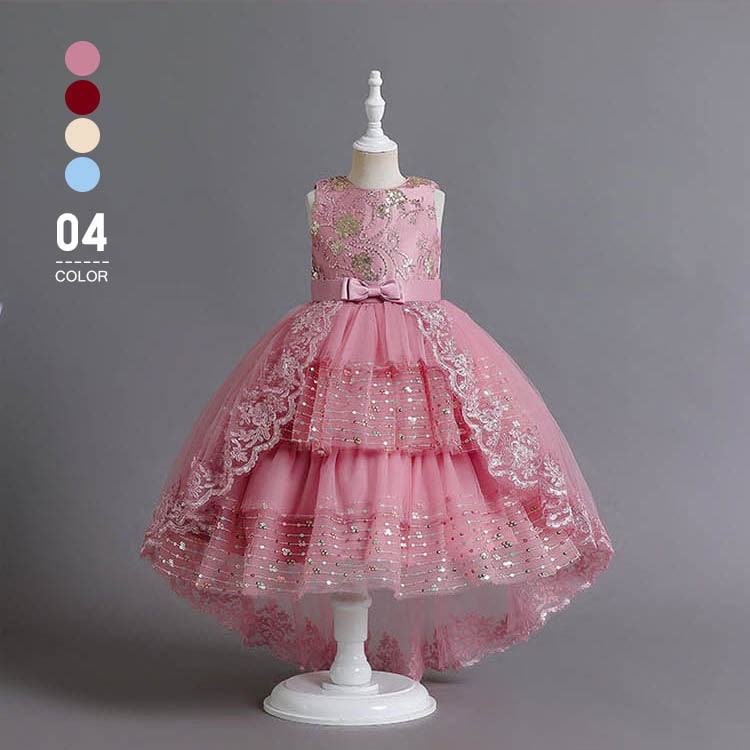 ドレス 子供ドレス ひな祭り 子供服 キッズドレス キッズ フォーマル 結婚式 発表会 ピアノ発表会 子どもドレス フォーマルドレス パーティージュニ ア刺繍 花柄 レース