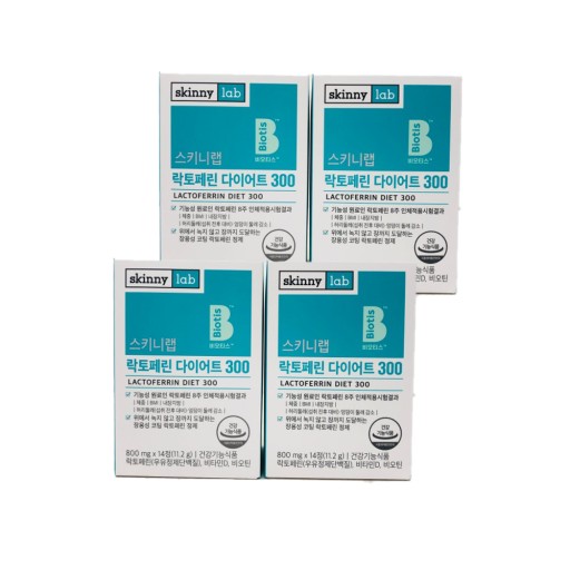 [1+1+1+1] ラクトフェリン ダイエット300(800mg x 14C) 初乳タンパク質内臓脂肪の減少 韓国食品 /skinny lab