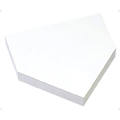 他サイト： 一般用 ホームベース 野球 ソフトゴムホーム ベース (ZBV17B)の商品画像