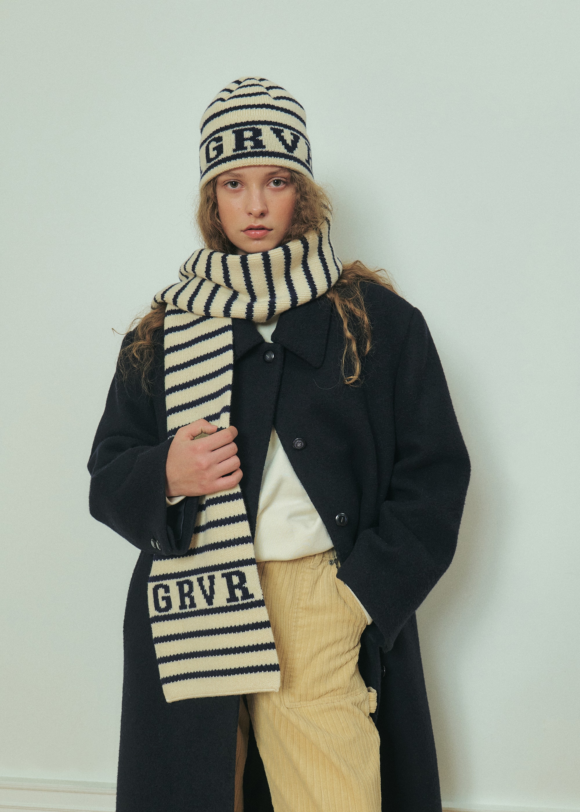 【GROVE】 ROA MUFFLER : 3COLOR