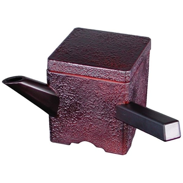 新元禄角湯筒（小）古代漆刻塗 A