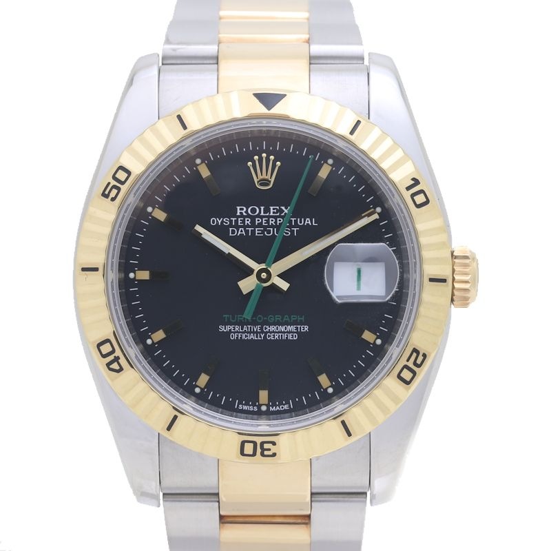 デイトジャスト ターノグラフ 日本限定300本 116263 K18YG イエローゴールド xステンレススチール メンズ /39370【中古】【腕時計】