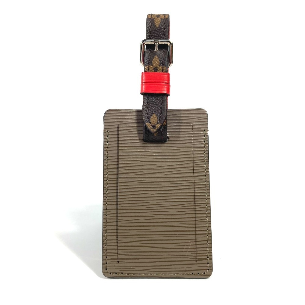 チャーム エピ モノグラム チャーム バッグチャーム バッグチャーム キーホルダー エピレザー カーキ