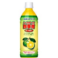 沖縄バヤリースシークワーサー入り四季柑（果汁100％）500ml24本　アサヒオリオン飲料