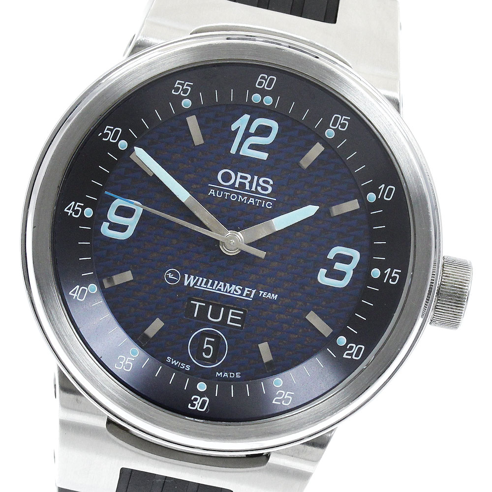 オリス ORIS 7560 ウィリアムズ F1チーム デイト 自動巻き メンズ _959554【中古】