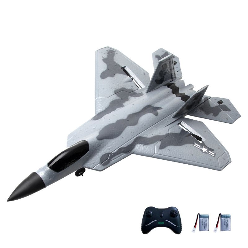 ラジコン飛行機 F-22 RC飛行機 電動 されて簡単に飛ばせる 子供と初心者向けのラジコングライダー 子供 大人 男の子 孫 プレゼント 4,904円