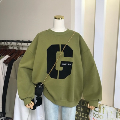 トップス スウェット シャツ 袖あり 長袖 ラウンドネック 綿 かわいい 大人可愛い シンプル カジュアル おしゃれ 大人女子 こなれ感 抜け感 存在感 個性的 ラフ ゆる ルーズ 春 秋 10代