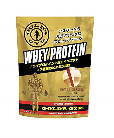 他サイト： ゴールドジム(GOLD S GYM) ホエイプロテイン カフェオレ風味 720gの商品画像