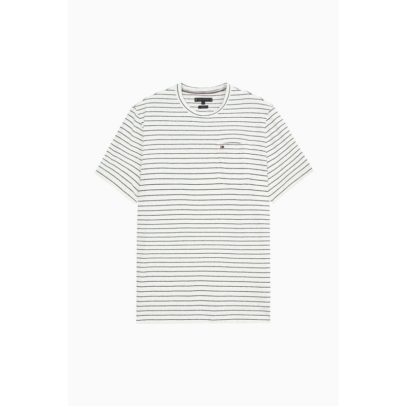 [男性] リネンストライプTシャツT12F1TPO190MT1 0FA