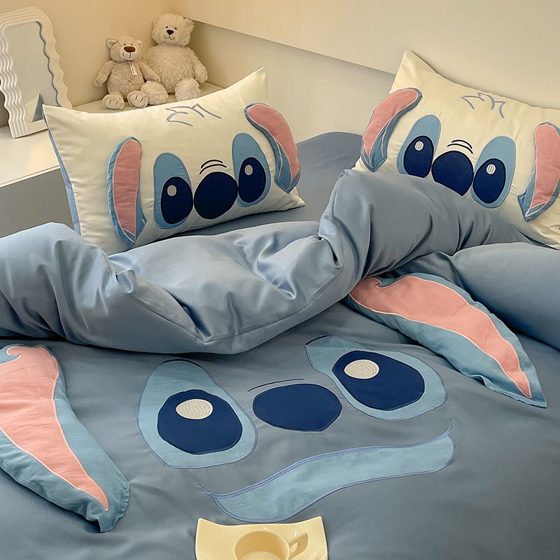 【急速出荷!】寝具 シーツ4点セット漫画シングルベッド3点セット帽子モデル寝具