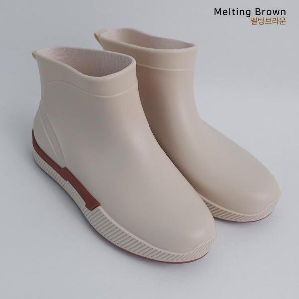 女性用レインブーツ ショートブーツ 梅雨シューズ S71