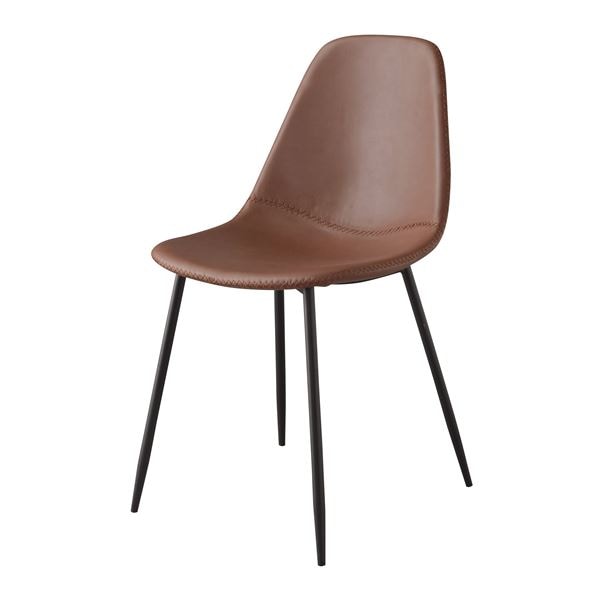 チェア/椅子 ブラウン 約W43xD54xH80xSH45cm 組立品