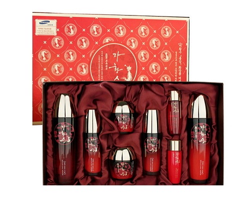 Korean Cosmetics_Jahwangsoo Red Ginseng Skin Care 6pc Set