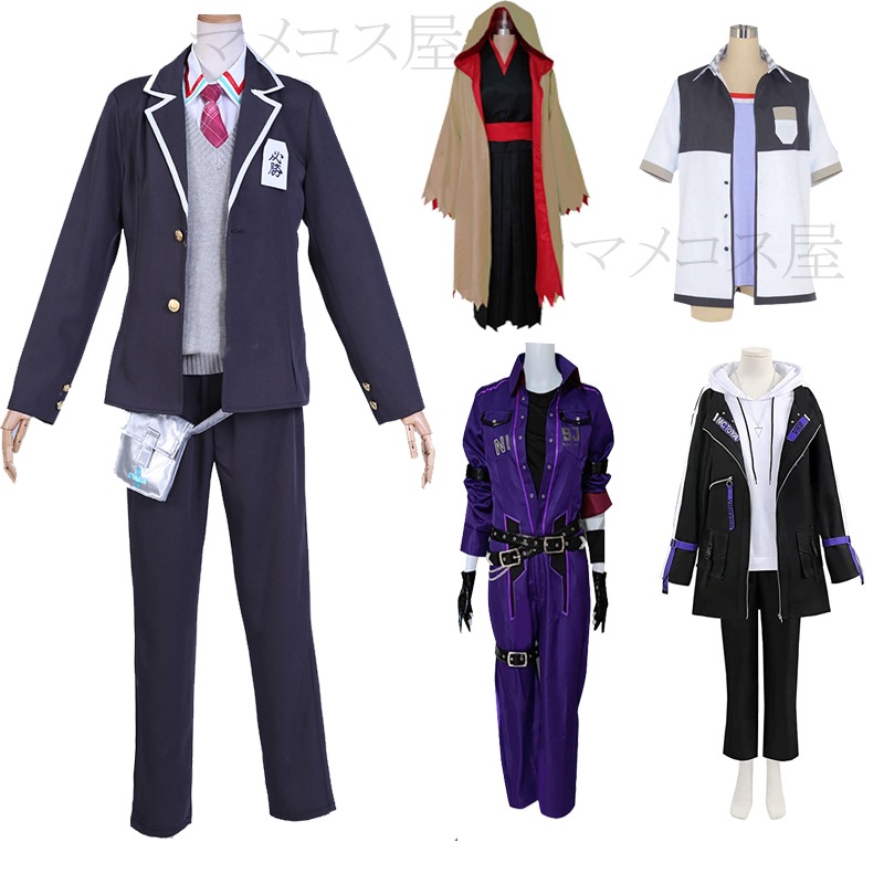 バーチャルYouTuber 剣持刀子 剣持刀也 救急セット付き コスプレ衣装　ウィッグ追加可