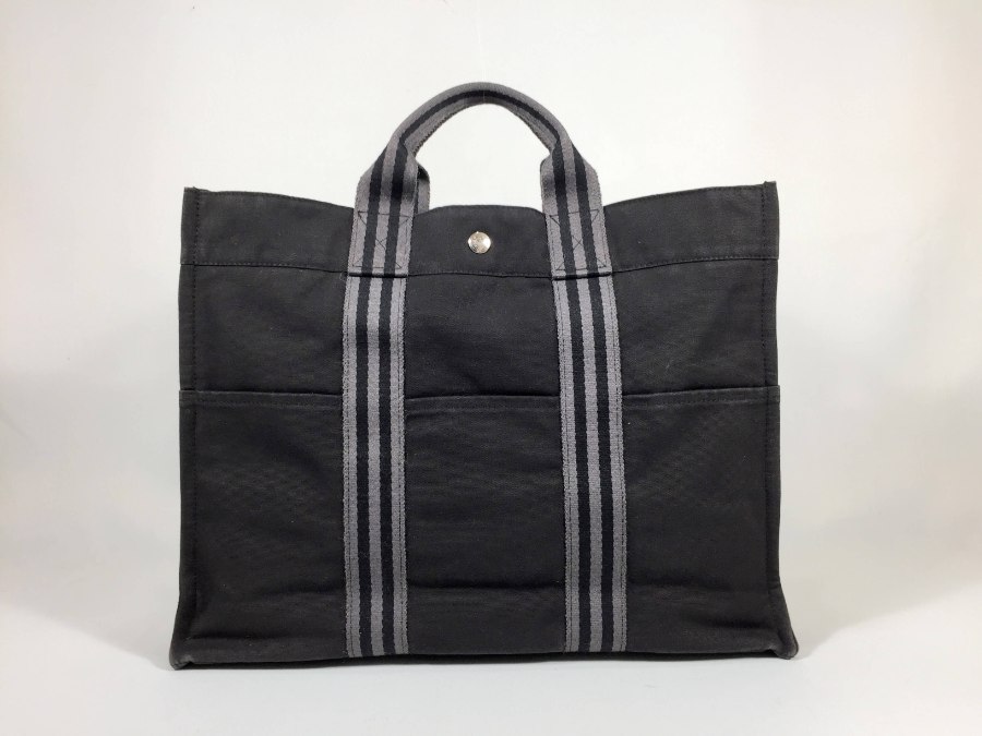 トートバッグ フールトゥ MM ブラック キャンバス 中古品