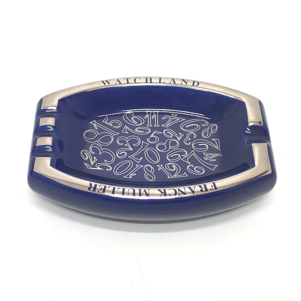 FRANCK MULLER フランクミュラー 灰皿 陶器 ブルー