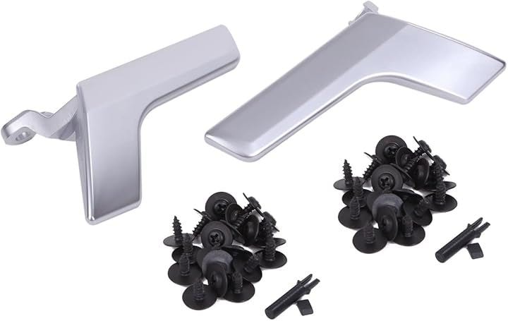 ベンツ 用 ドア ハンドル インナー リペアキット シルバー W204 X204 C180 C200 C250 C300 C350 C63 GLK300 GLK350 等(左右セット)