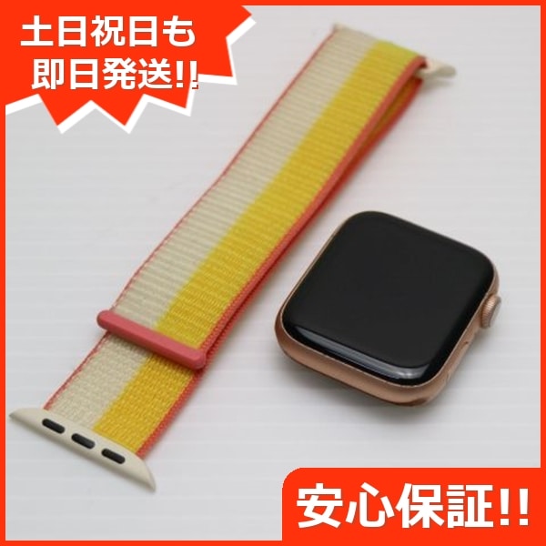 美品 Apple Watch series4 44mm GPS ゴールド 57