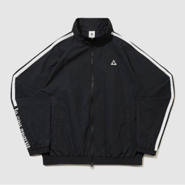 ウインドブレーカー VQA QR123JJK31-BLK ユニ サンデー ルーズフィット ジャケット / BLACK
