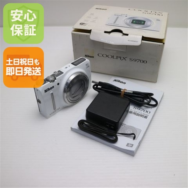 美品 COOLPIX S9700 エレガントホワイト デジカメ ニコン 16