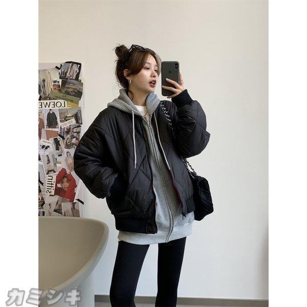 コート レディース ブルゾン リバーシブル MA-1 冬 ミリタリー ジャケット アウター キルティング