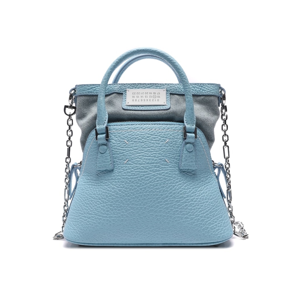 メゾンマルジェラ [メゾンマルジェラ] 23FW レディース 5AC マイクロトートショルダーバッグ (S56WG0081 P4455 T6197 23F) PVOS56WG0081P4455T619