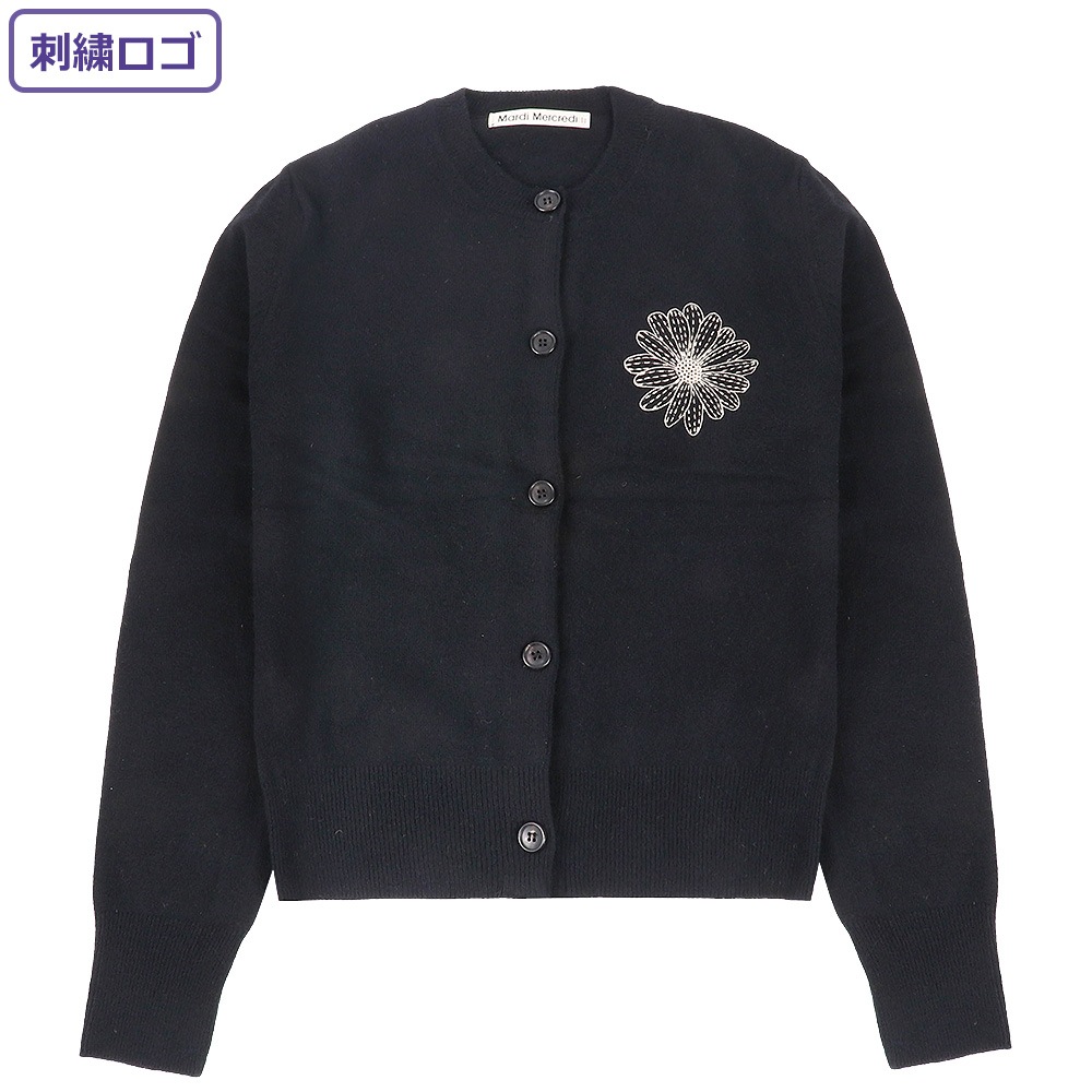 ニット CASHMERE BLENDED CARDIGAN ROUND NECK BLACK LATTE レディース 韓国 ファッション アパレル