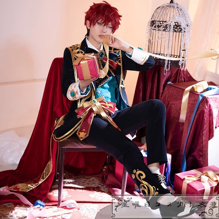 あんさんぶるスターズ 中国版アプリ一周年記念 スカウト 時光の約束 天城一彩 コスプレ衣装 ハロウィン コスチューム