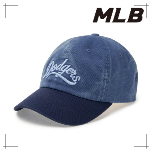 MLB公式正規品 キャップ Varsity Vintage Cultured Color Unstruck Ball Cap LA (Ptn. Indigo)
