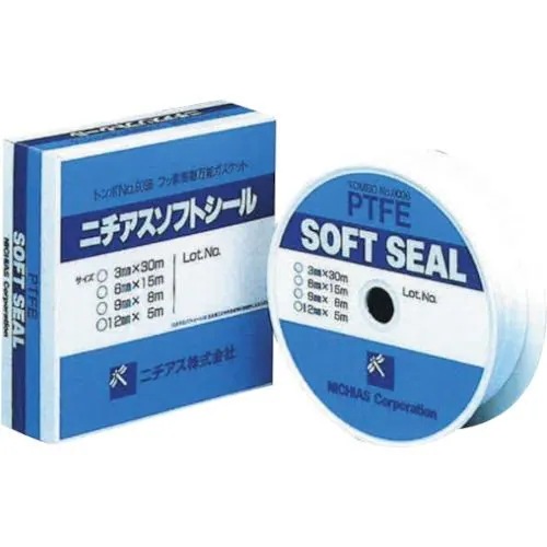 【メーカー直送品】ニチアス ソフトシールTOMBONo.9096 9096-6.0MMX12MMX5M