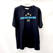 GUCCI グッチ Tシャツ・カットソー 紺 XS 4103624L0117 GUCCI（グッチ）Tシャツ・カットソー 紺 サイズ:XS メンズ
