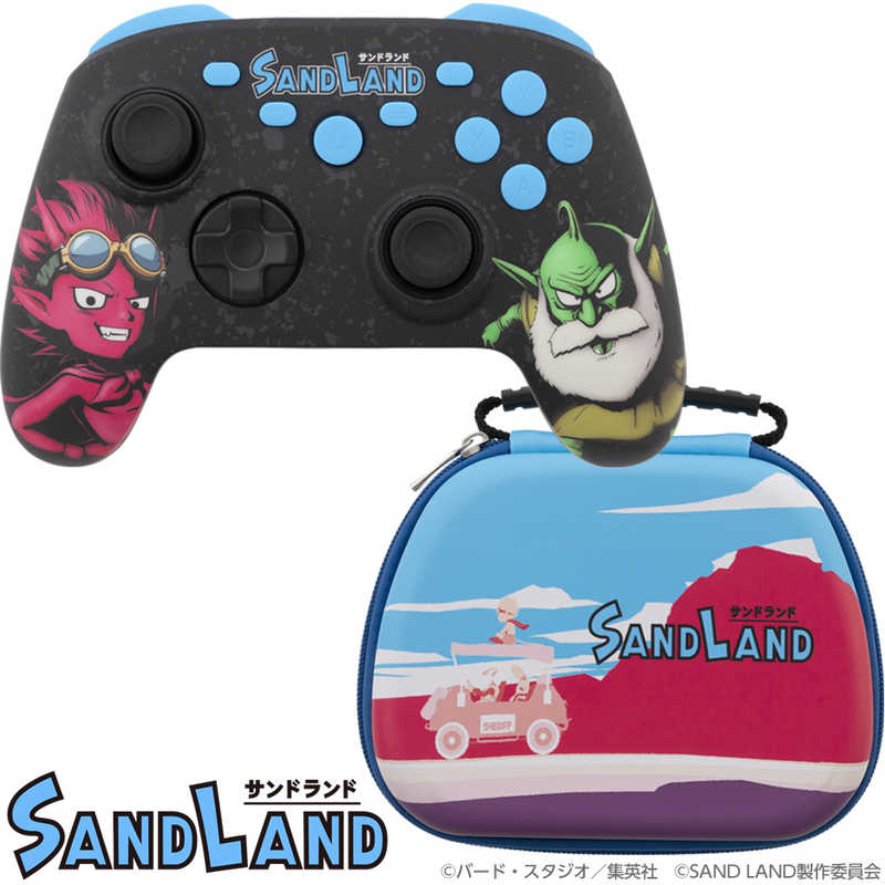 タイプツー　SAND LAND ゲーミングコントローラーセット ベルゼブブ＆シーフ ［WindowsPC/SWITCH］　T2-SLGCWL-BT