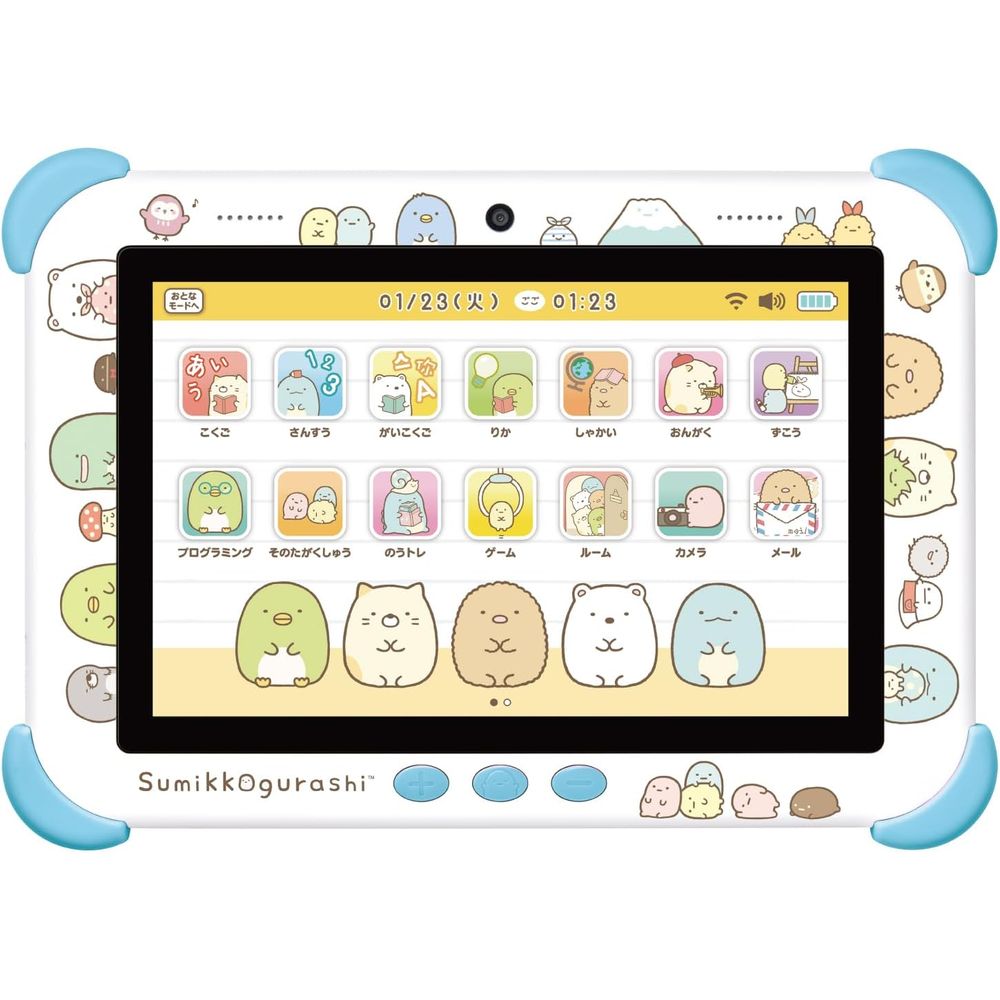 すみっコぐらし Wi-Fiでつながる! みんなとつながる! すみっコパッド 8インチ ブルー 電子玩具 5歳以上