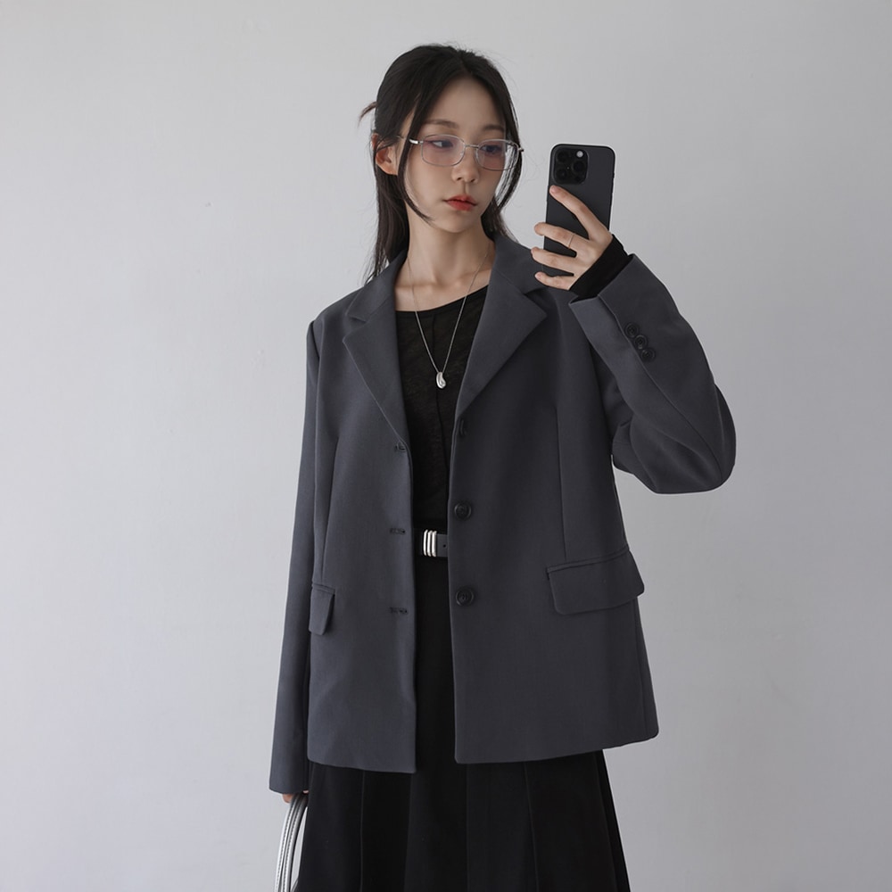 ナルシャ バクシー カラボタン ブレザージャケット