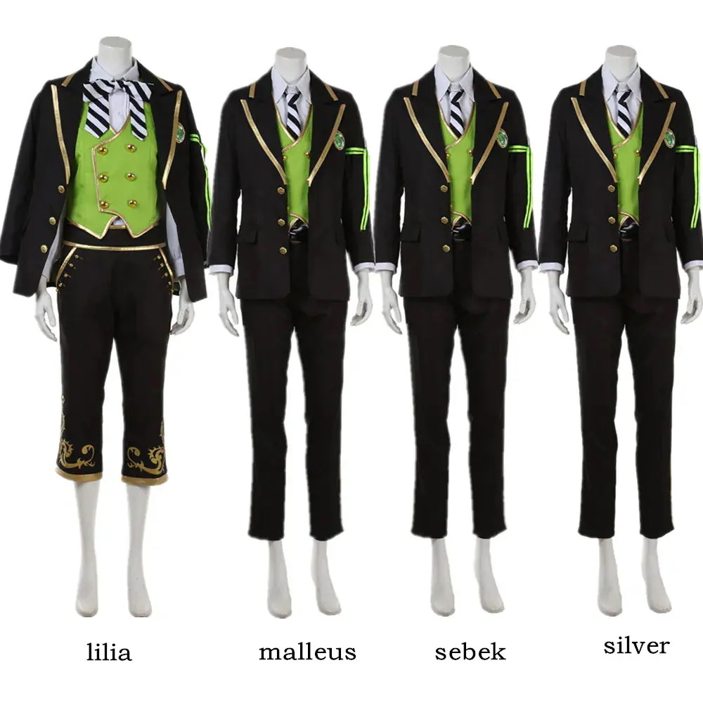 ツイステッドワンダーランド ツイステ ディアソムニア寮 lilia malleus sebek silver コスプレ衣装 コスチューム 学園祭 イベント 文化祭 仮装 変装
