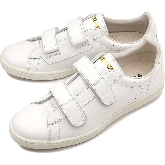 スニーカー ポーシャン [506590] POCEAN メンズ・レディース 日本製 靴 撥水レザー ベルクロモデル シーズン限定 WHT ホワイト