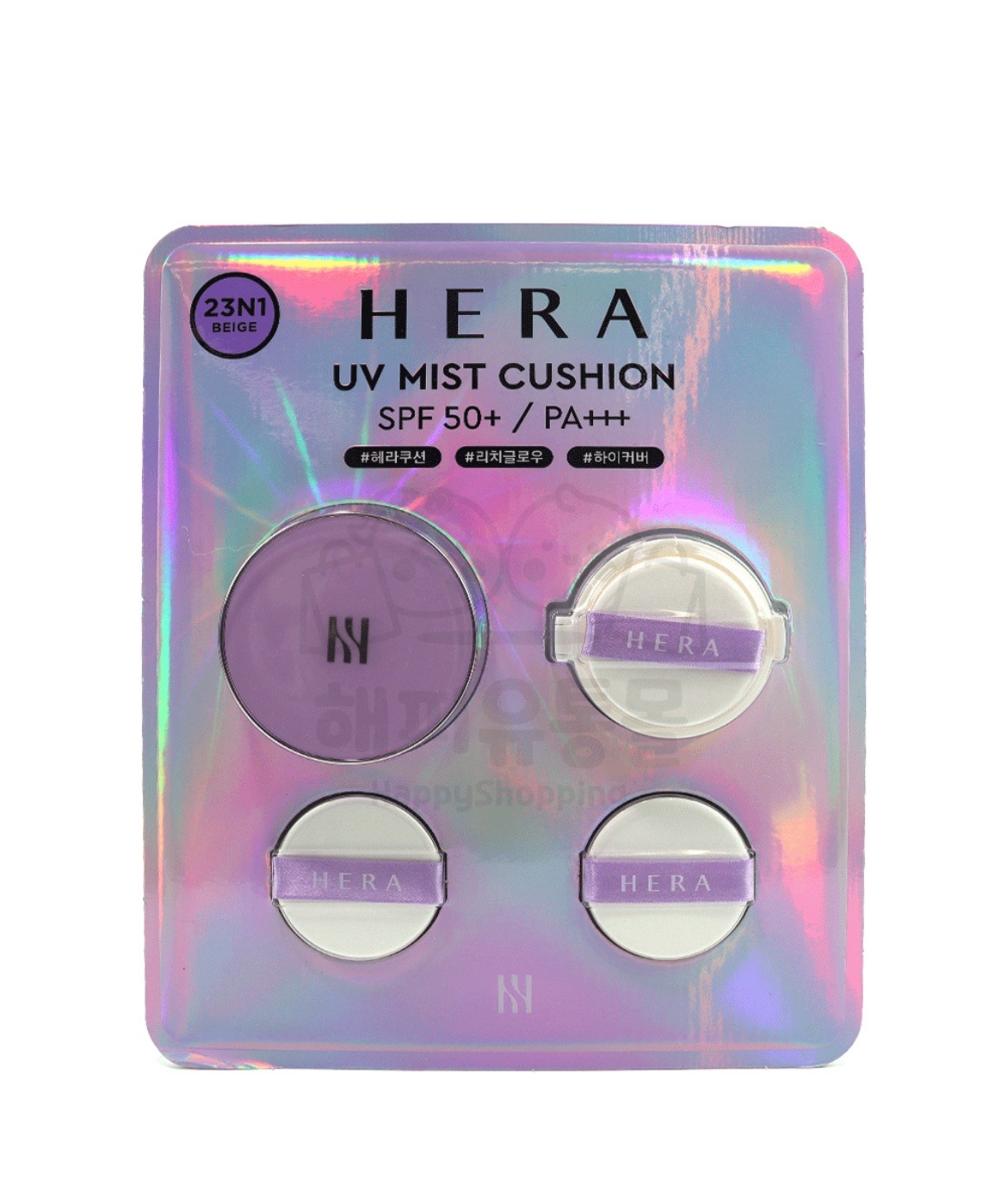 韓国コストコ UVミストクッション 15g 本品+15g リフィル+パフ 2個 /カバー力のファクト