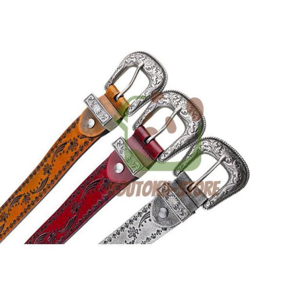 即納ありベルト メンズ 牛革ベルト 型押し レザーベルト ベルト ウエスタン ビンテージ アクセサリー レディース 本格派 男性用 おしゃれ カジュアル