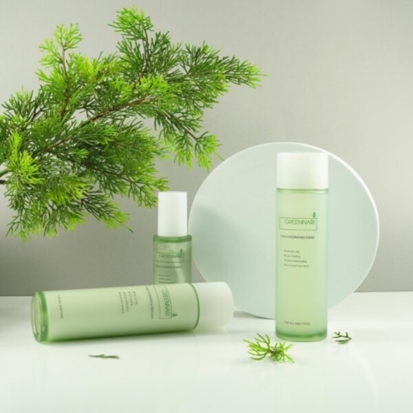 グリーンナリ ピュアリー ハイドレーティング トナー エッセンス エマルジョン スキンケア 3点セット