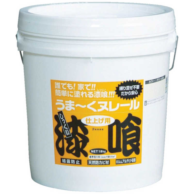 日本プラスター　うま～くヌレール 18kg 白色　12UN21